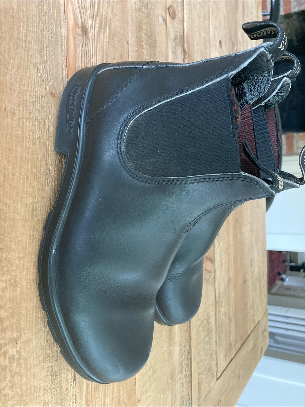 Blundstone Matte Black Chelsea Boots - size 9.5 - Picture 4 of 8